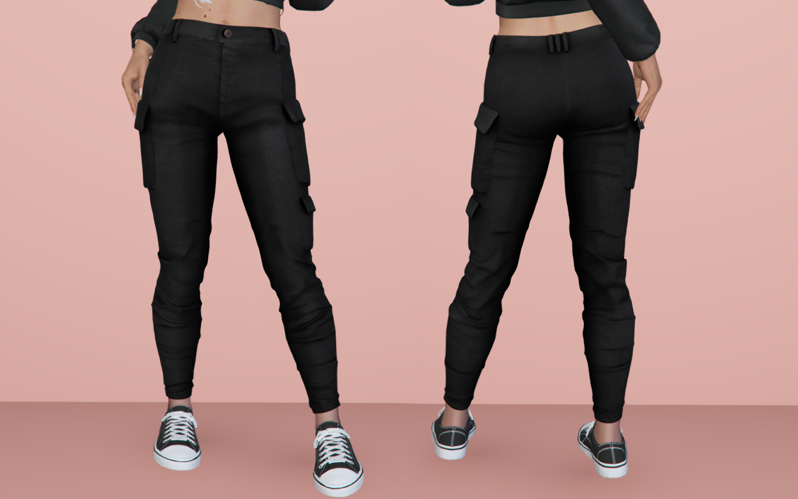 #012 Skinny Cargo Pants