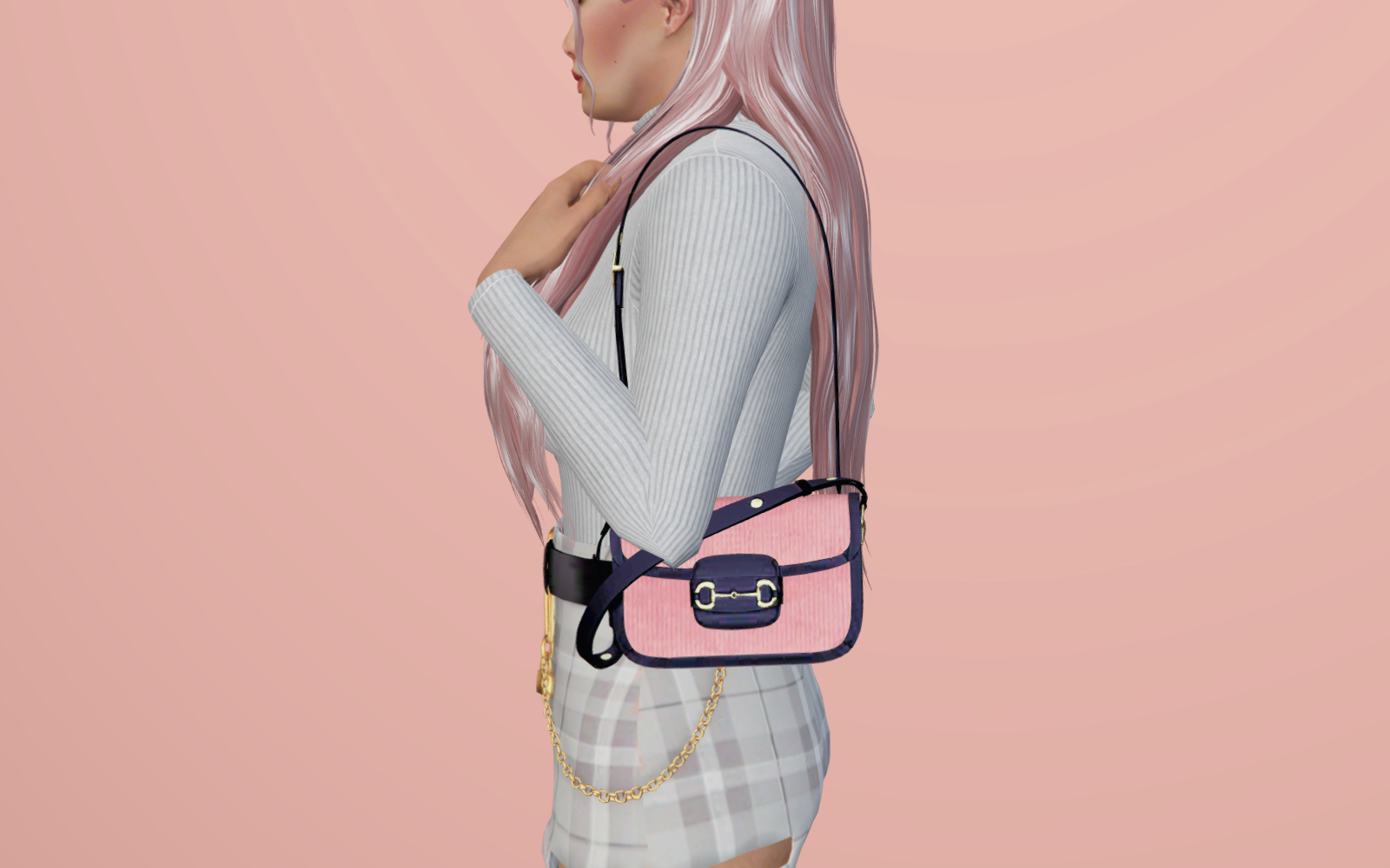 #001 Designer Shoulder Bag