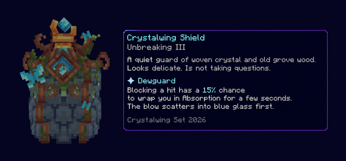Crystalwing Shield