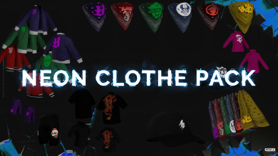 GANG & NEON CLOTHE PACK v1 [ONE TIME PAYMENT]
