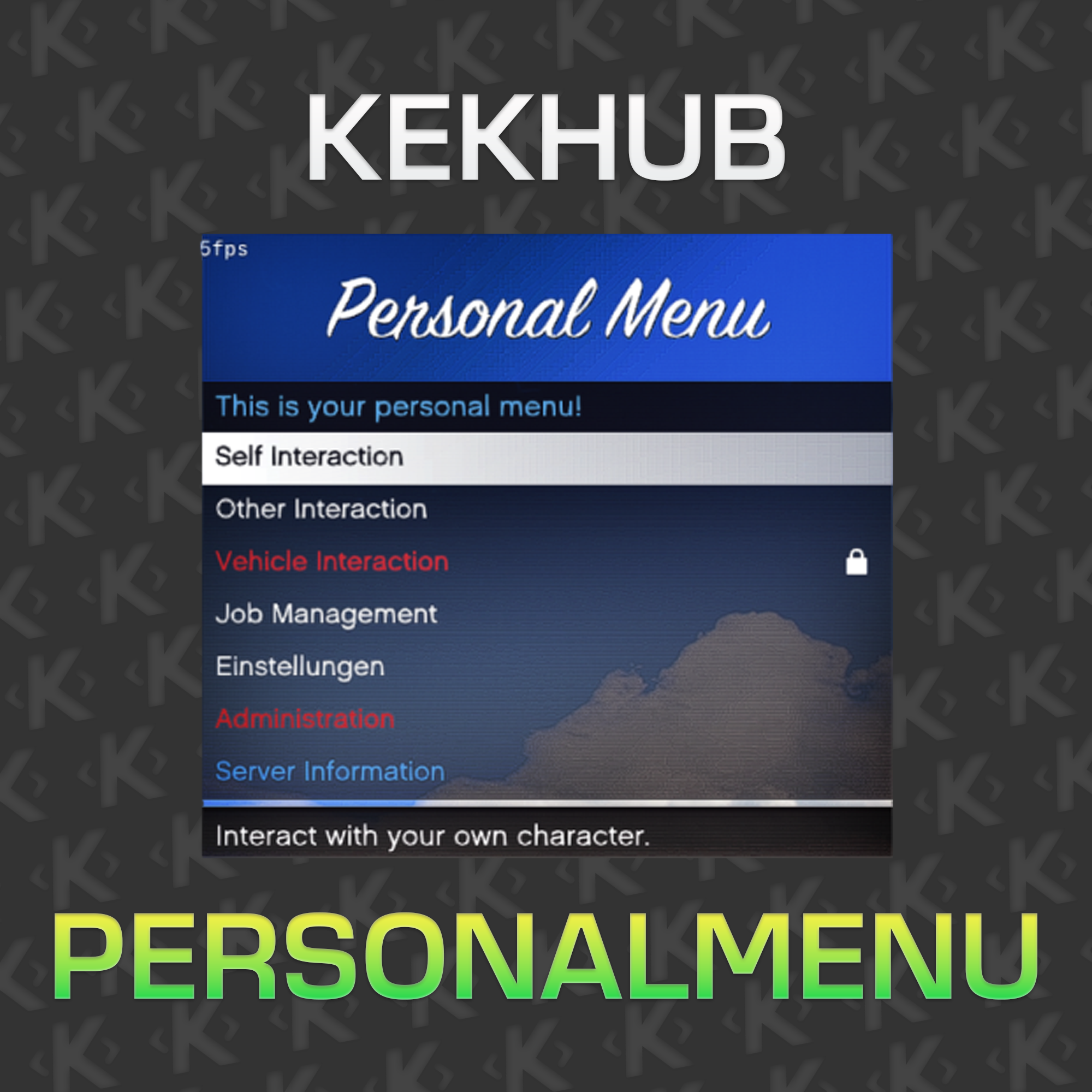 Personalmenu | OPEN SOURCE
