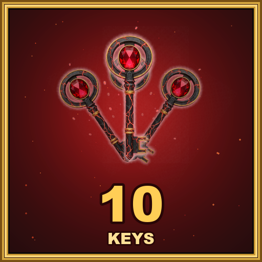 10 Keys (+3 Bonus Keys)