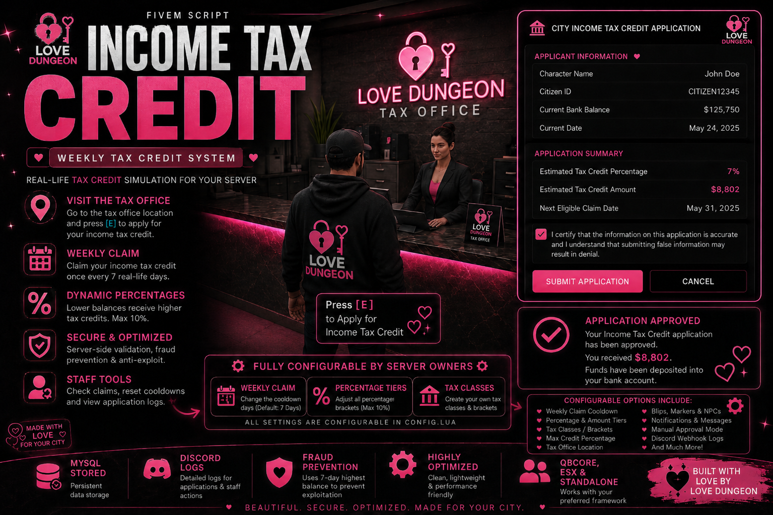 LD Full Tax System Bundle