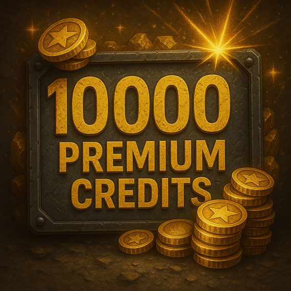 10,000 Premium Credits
