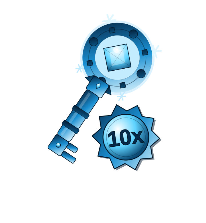 10x Polaris Keys