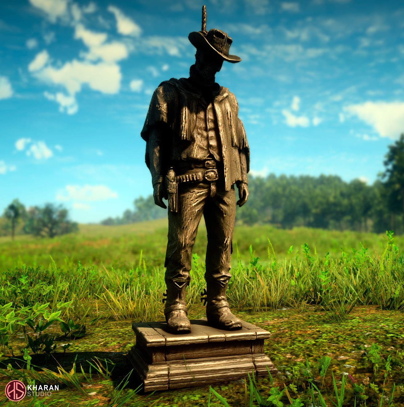 Halloween Cursed Statues Pack