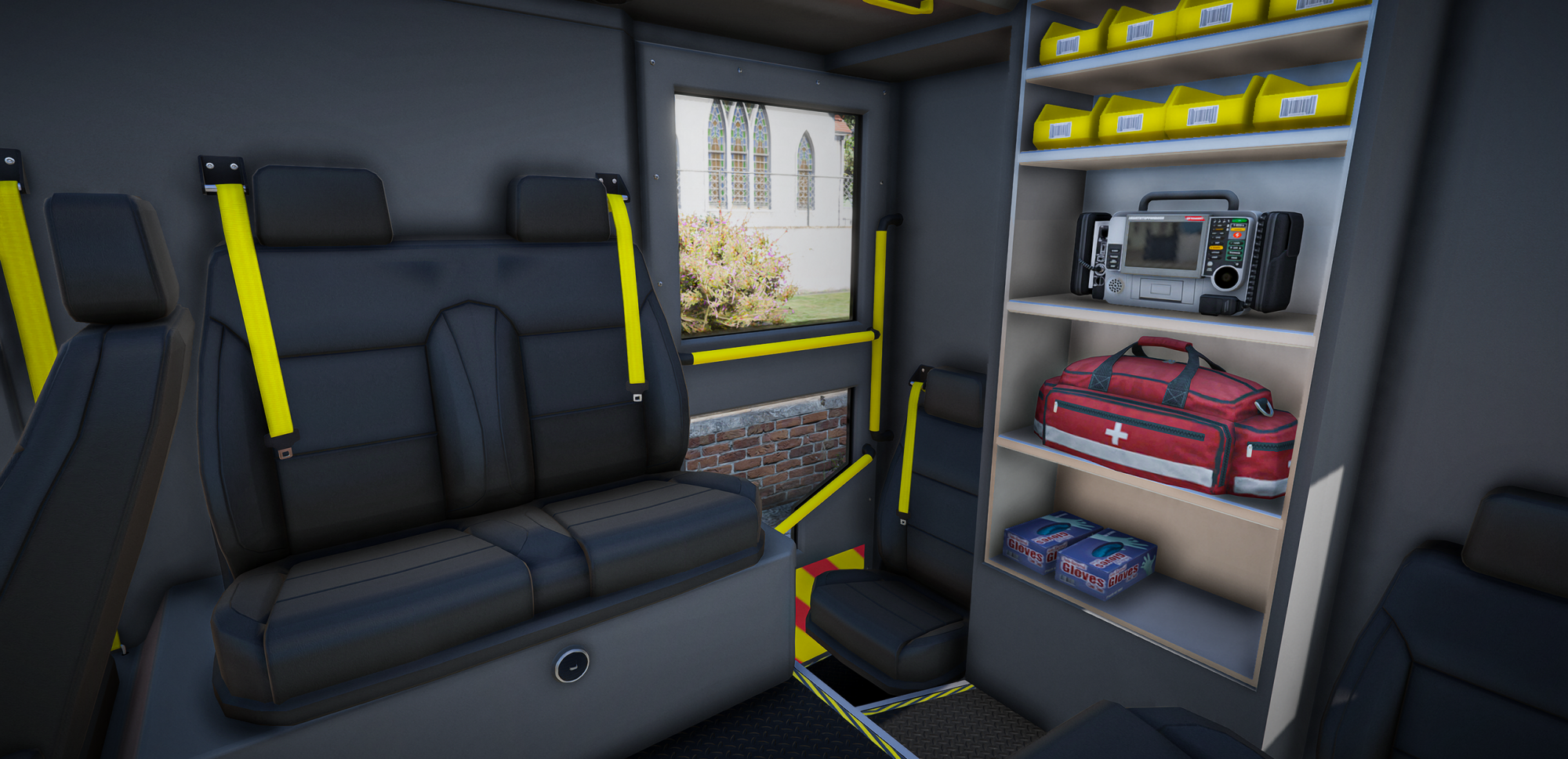 Brenner Starkstrom Electric Fire Truck