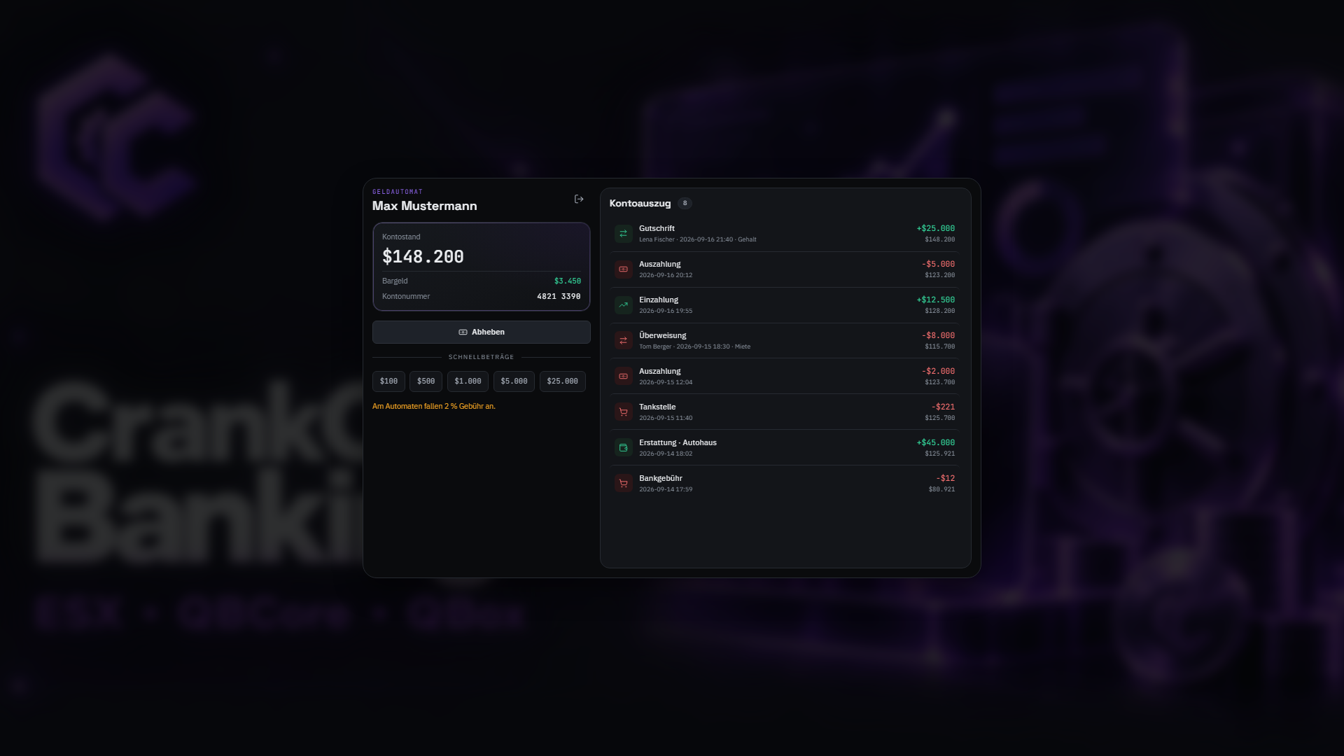 CrankChaos Banking – Bild 2
