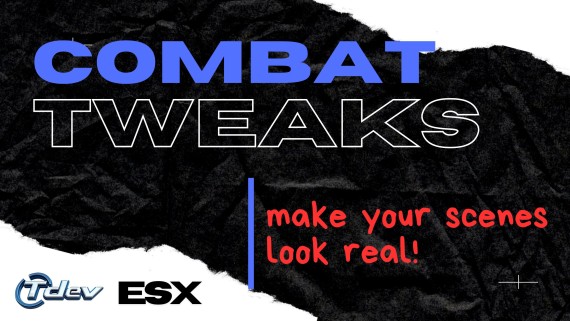 [ESX] Combat Tweaks - Enhance more realistic scenes !