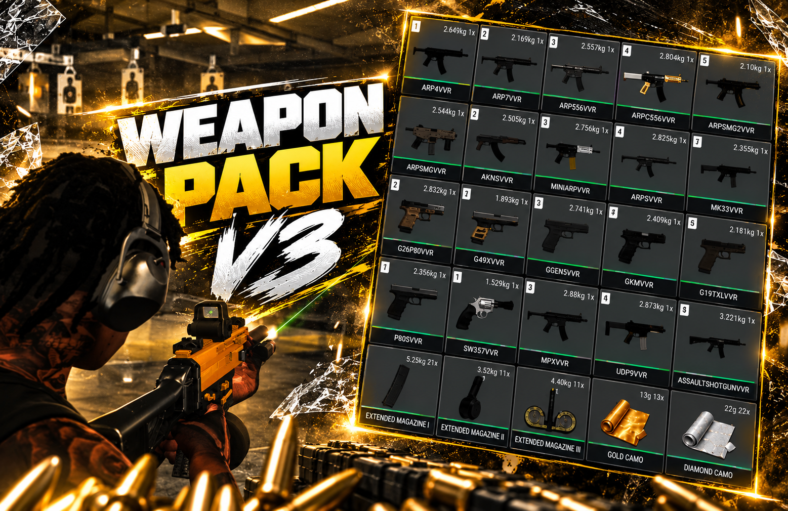 VVS GUNS V3- Weapon Pack