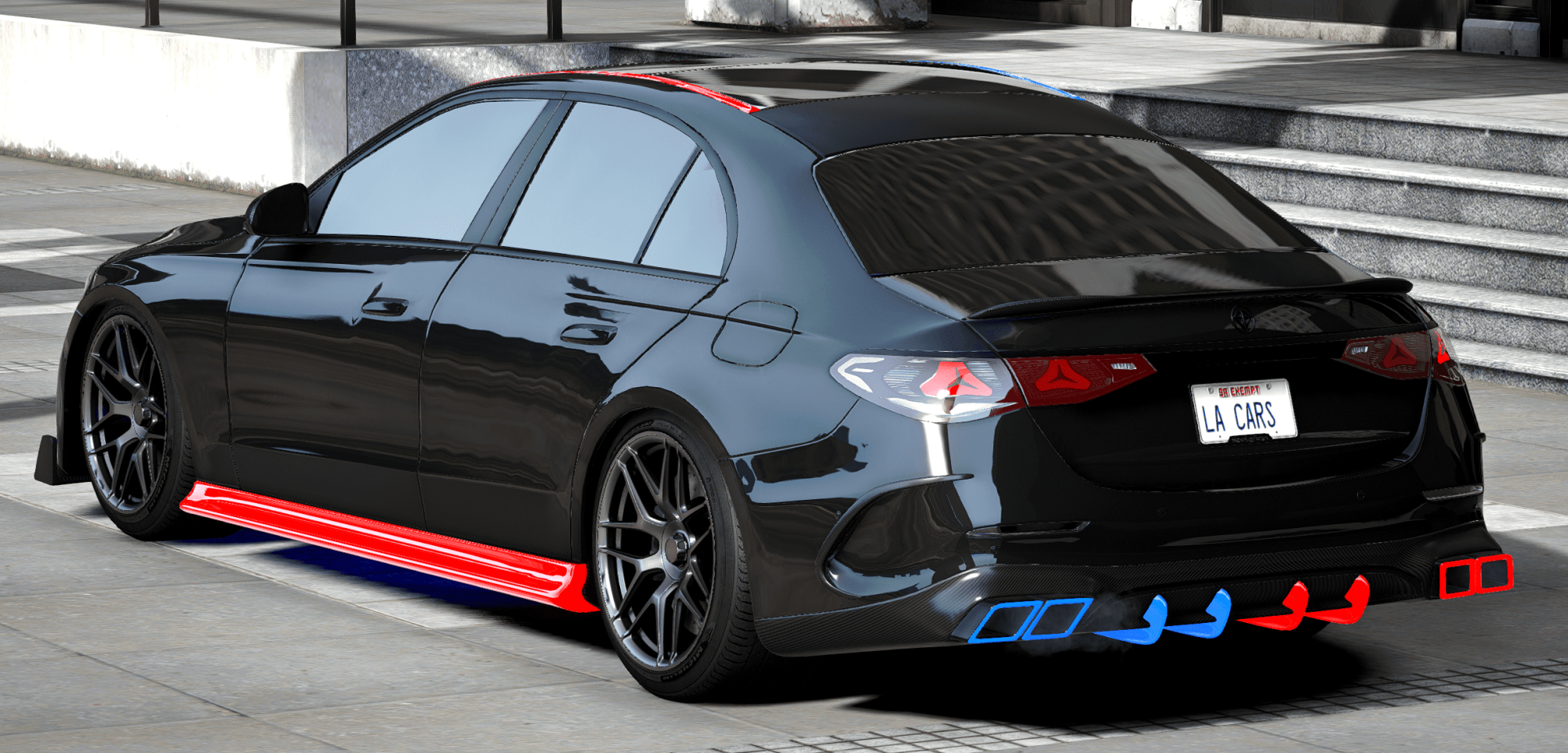 Benefactor D63 Z214 Unmarked view 2