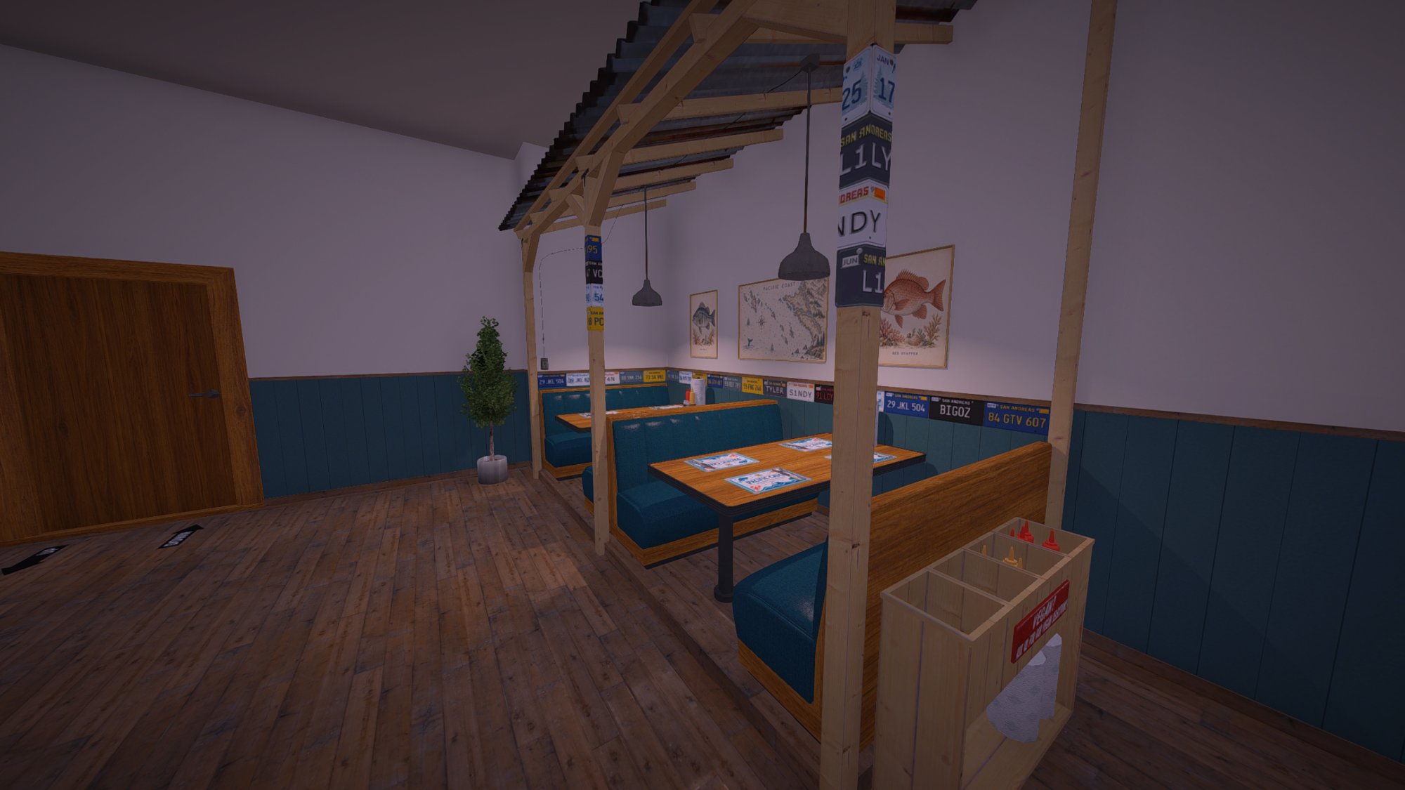 [Pacific Catch] restaurant hunting fishing weedshop{MLO Early-Access}