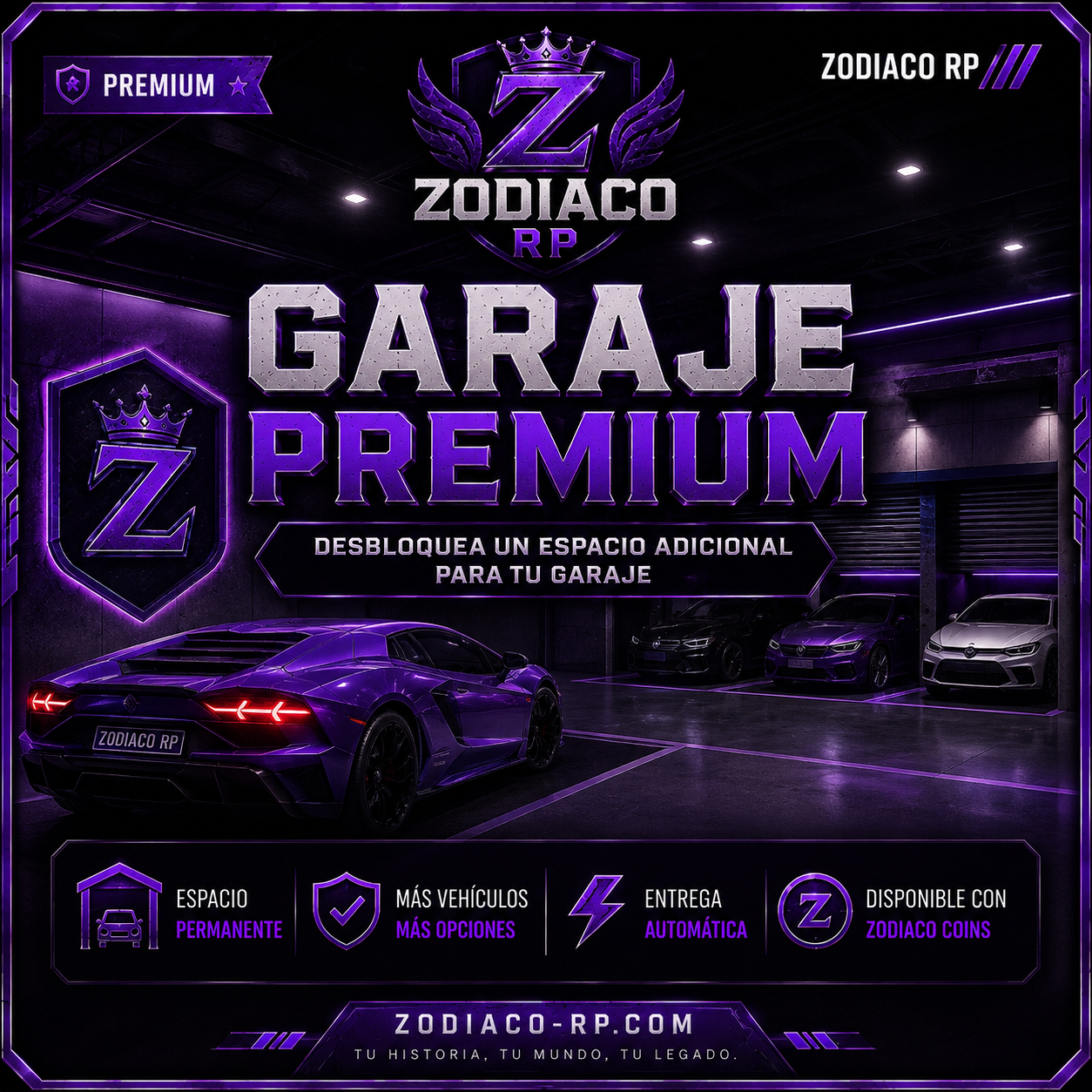 🚗 Garaje Premium
