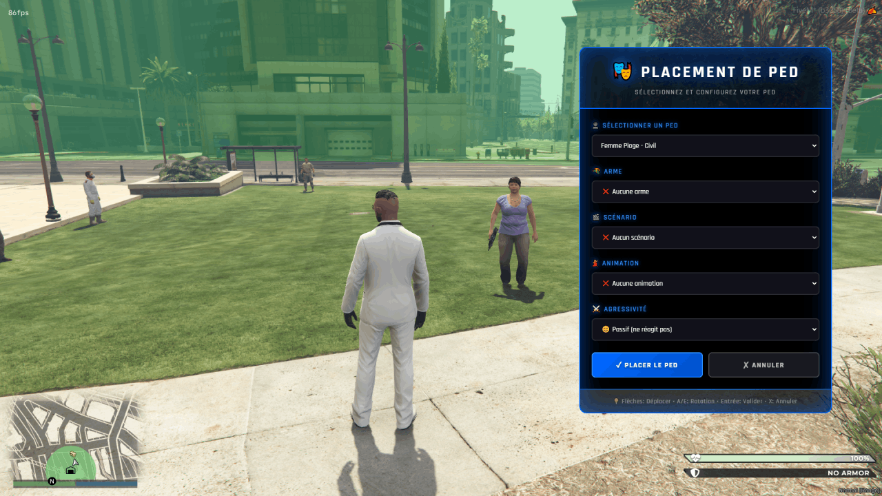 Tablette de Placement de Peds BETA