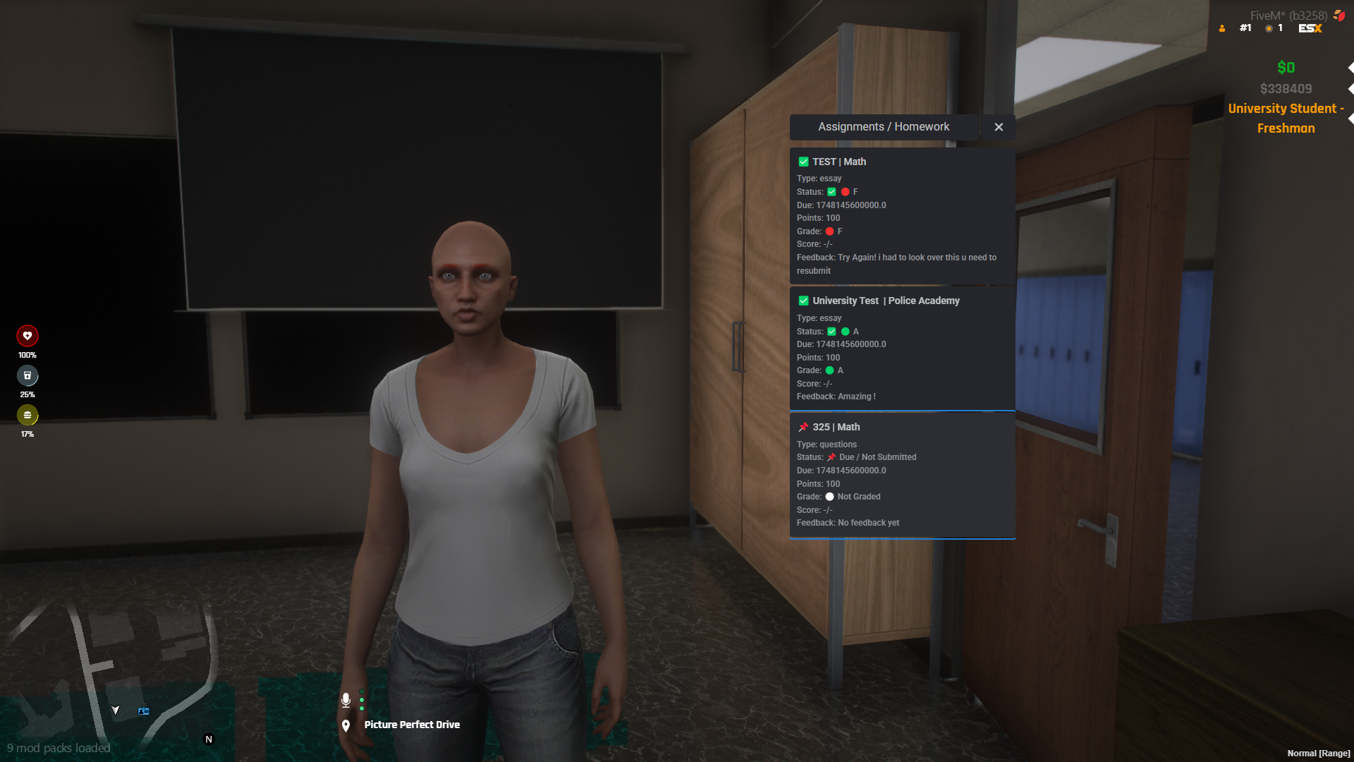Advanced University/School  [ESX/QB/QBOX]