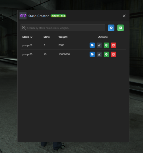 Stash Creator