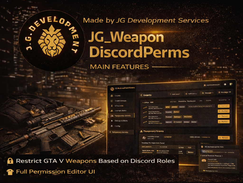 JG Weapon Discord Permissions