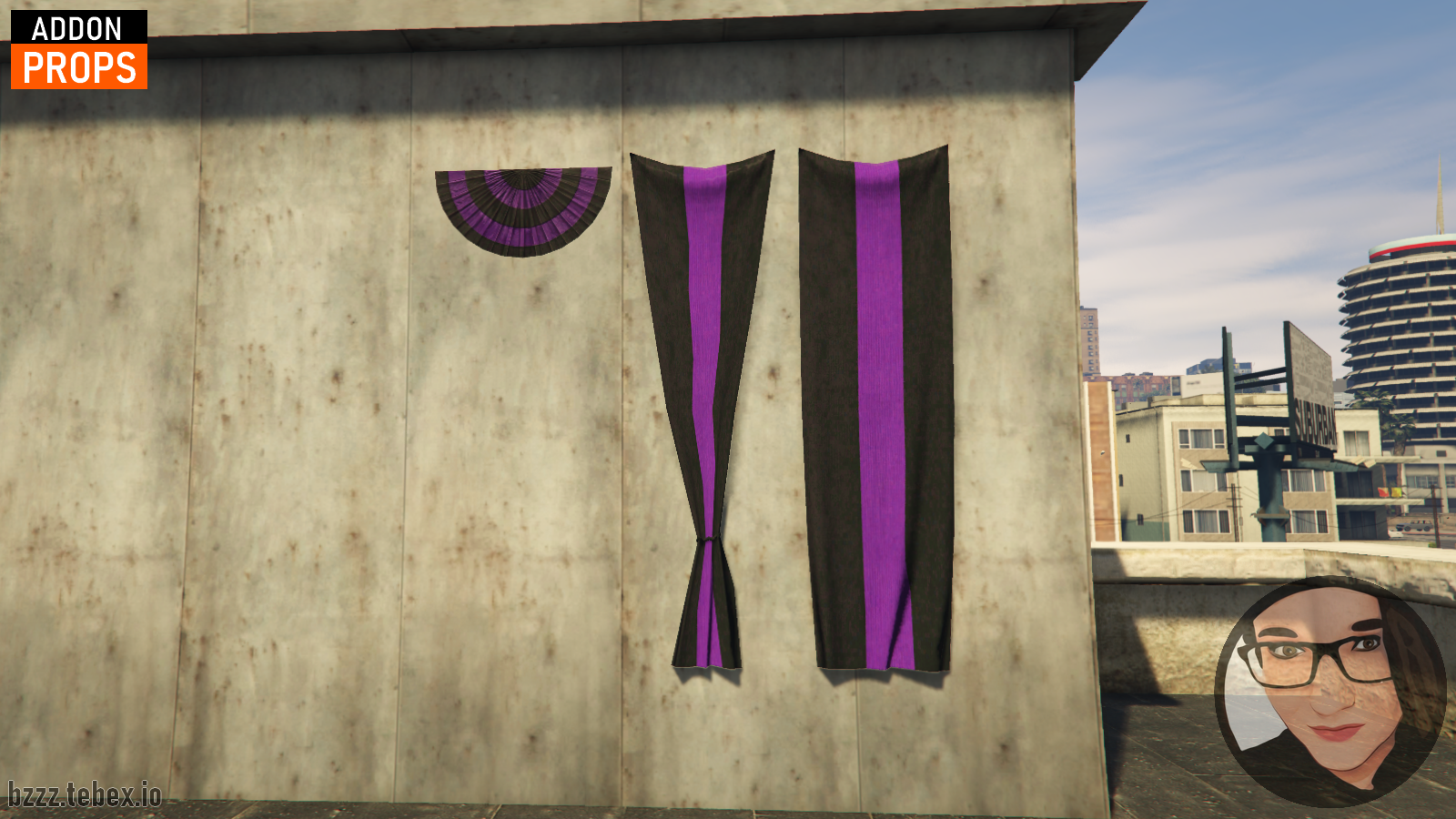 Funeral bunting flags