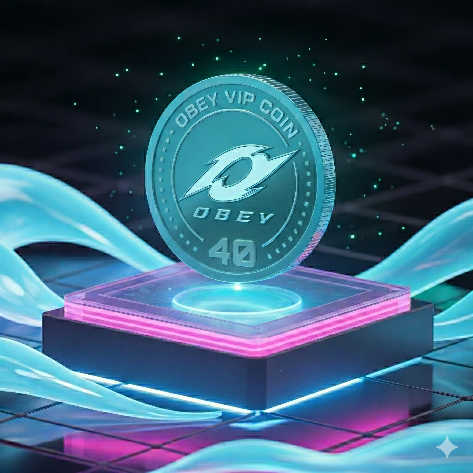 40 Obey VIP Coins