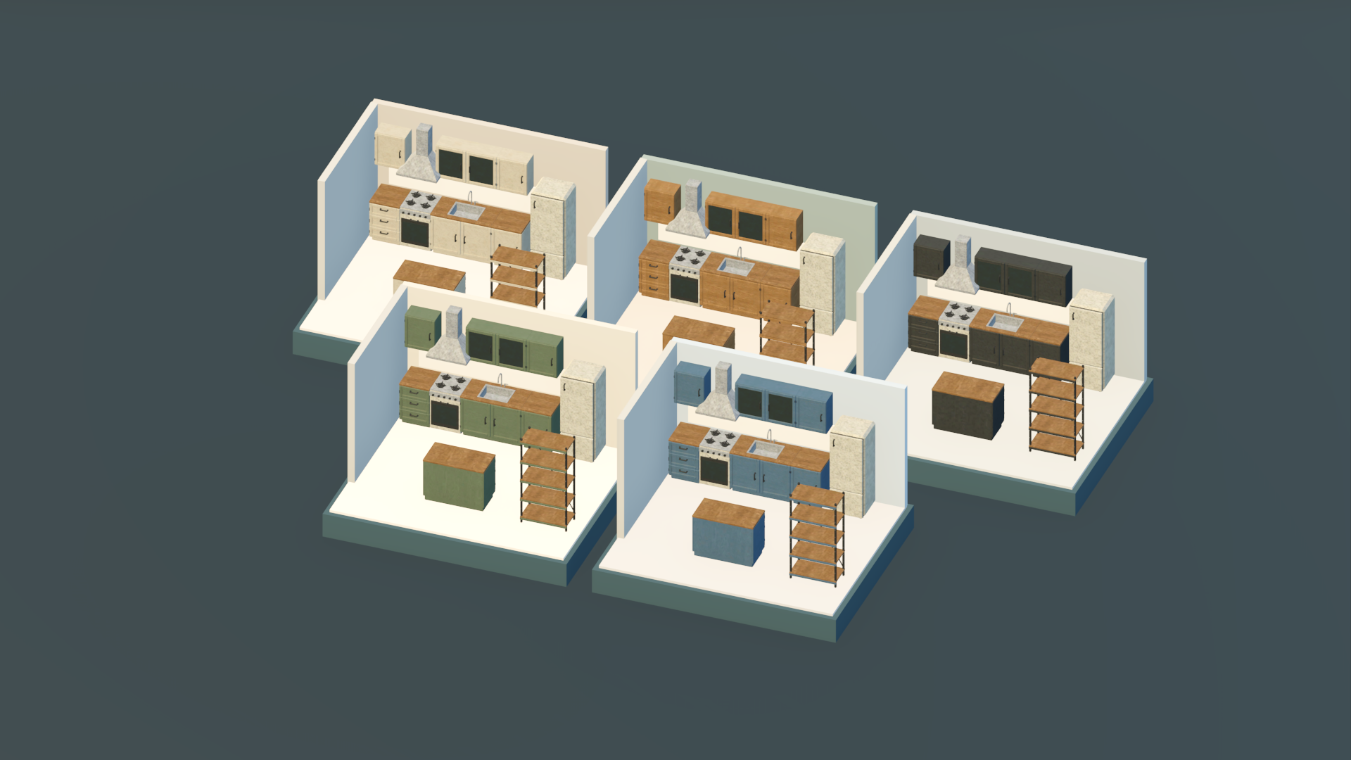 Base Building kitchen Pack