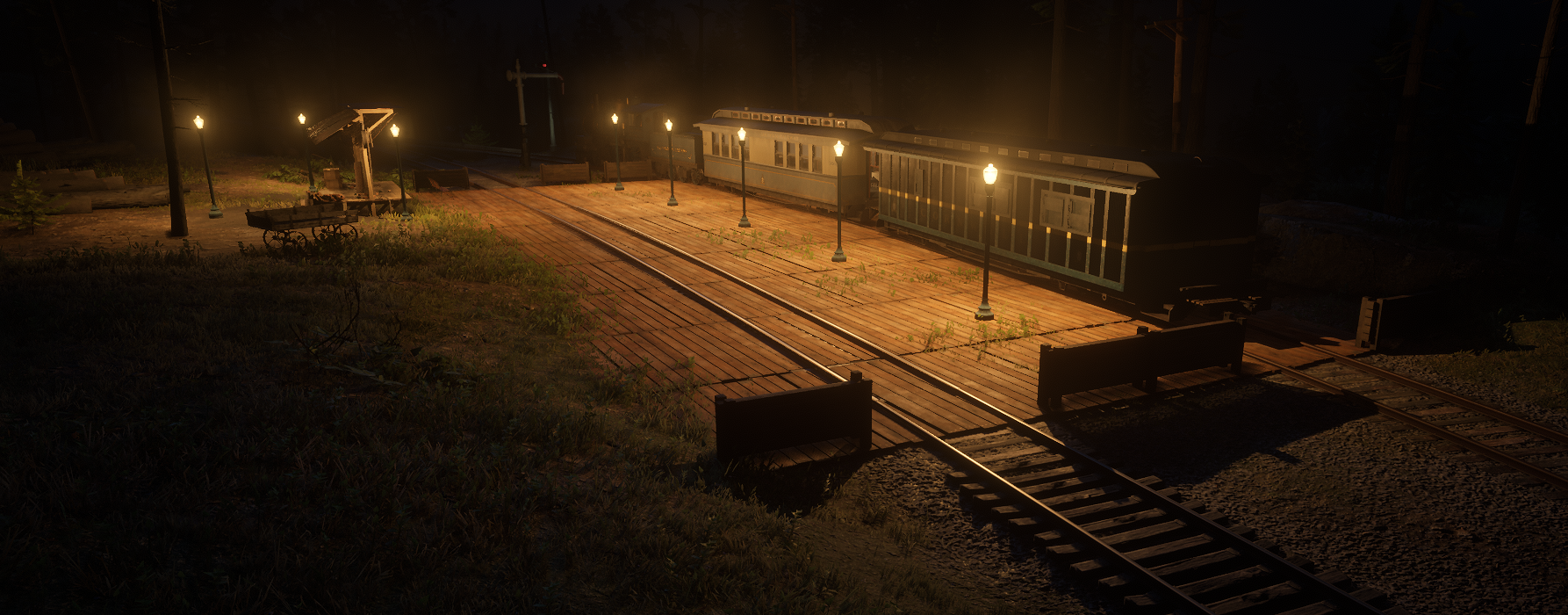 Khali Diablo Ridge Railway Platform