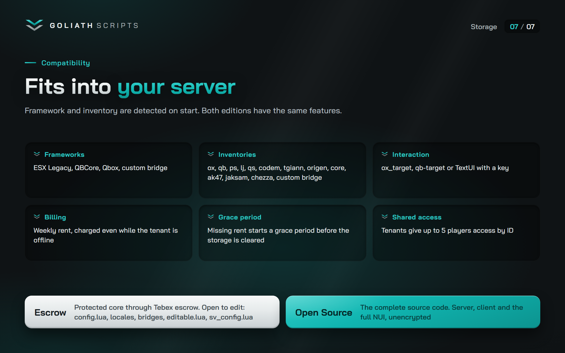 Storage FiveM script, screenshot 7