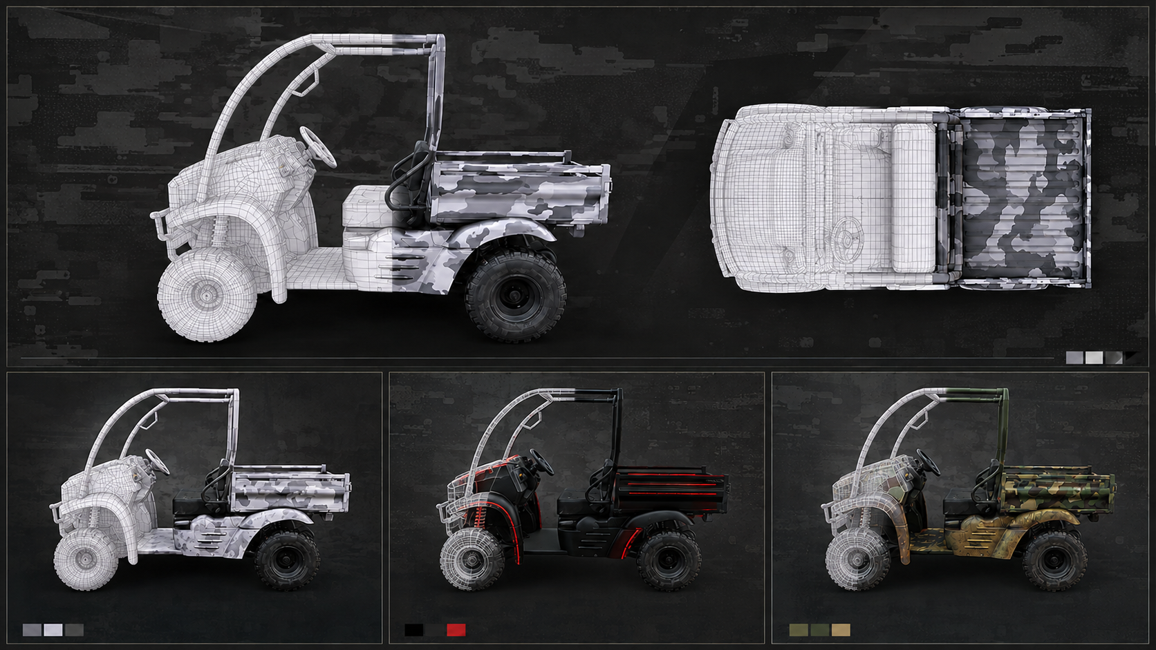 Vehicle Skins: 4x4