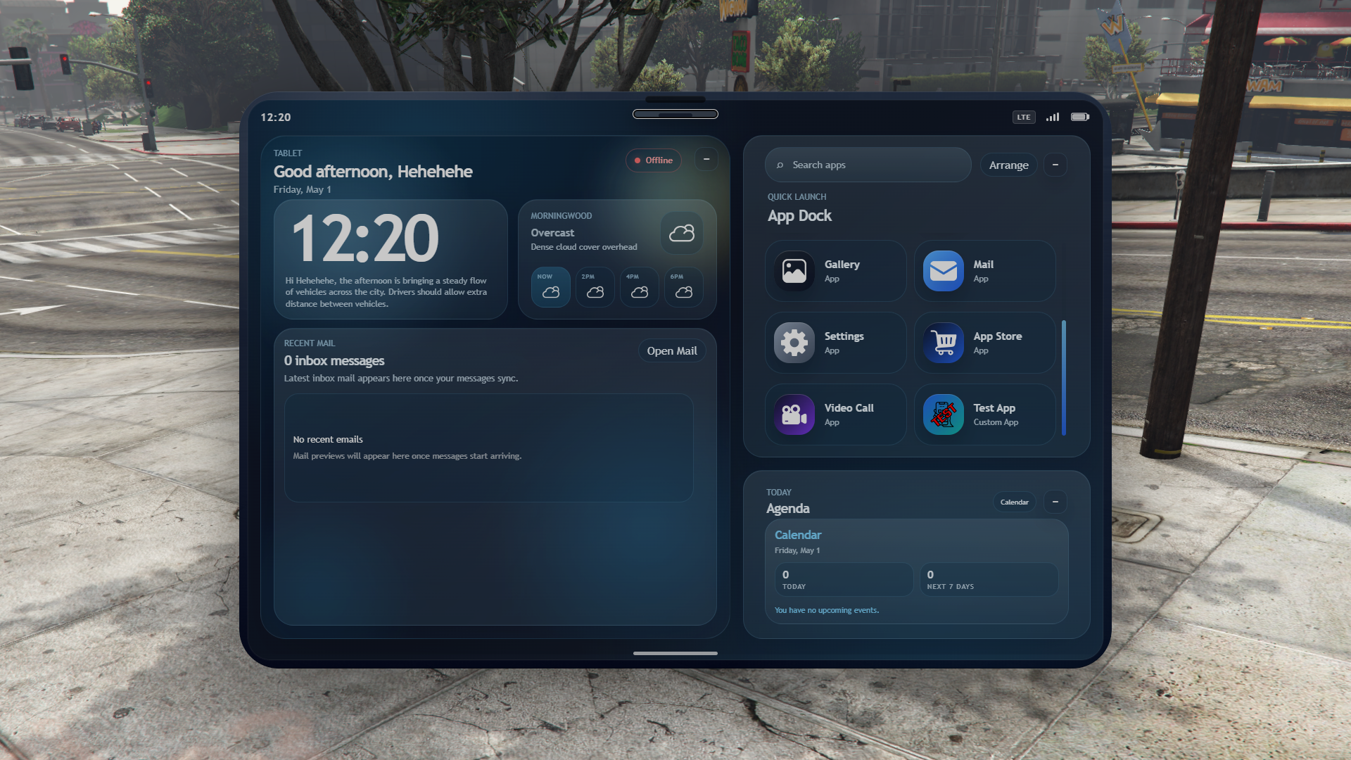W-Labs Tablet App Template