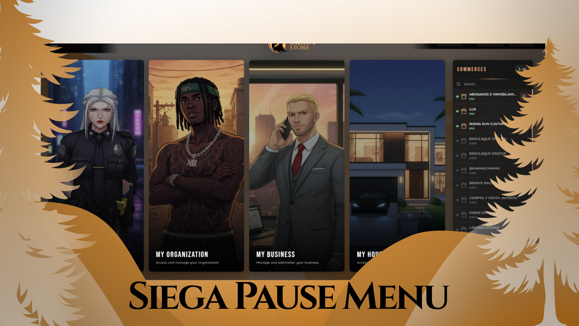 Siega Store - Premium FiveM Scripts & Resources