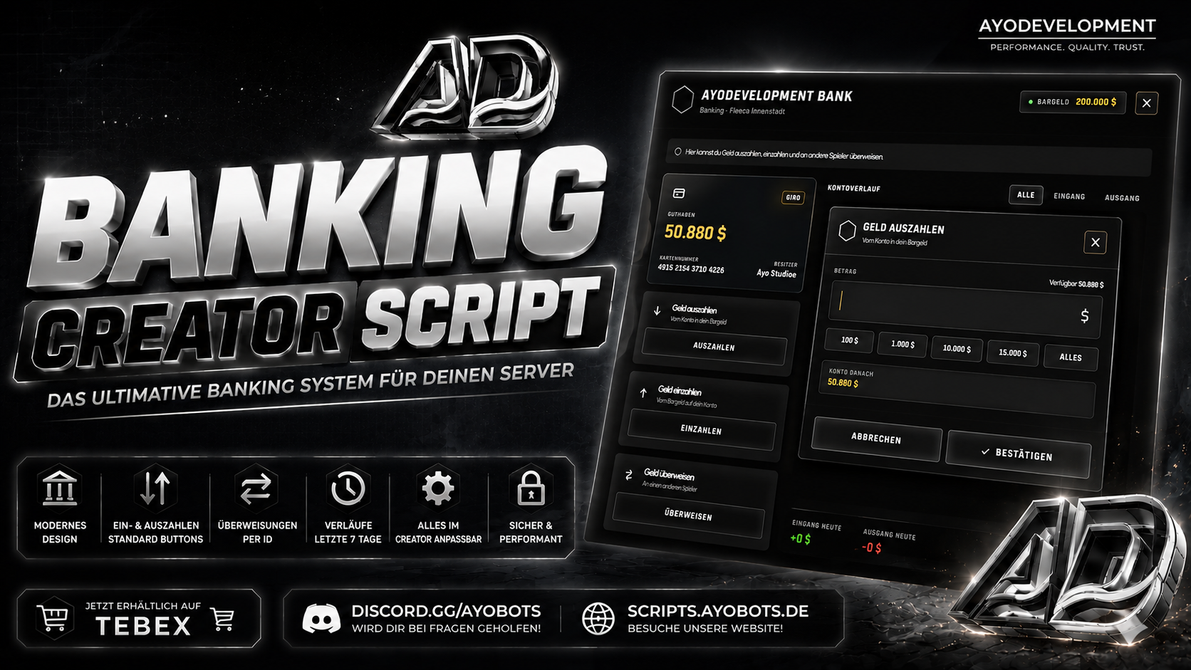 Banking Creator