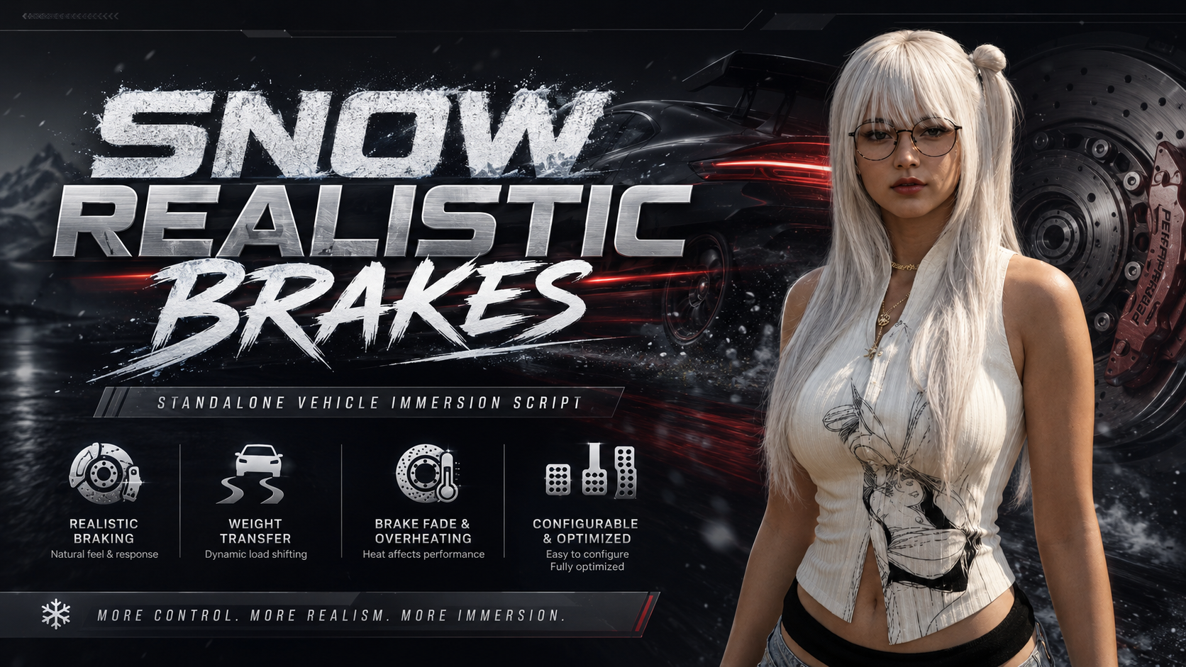 Standalone Realistic Brakes & Reverse Assist