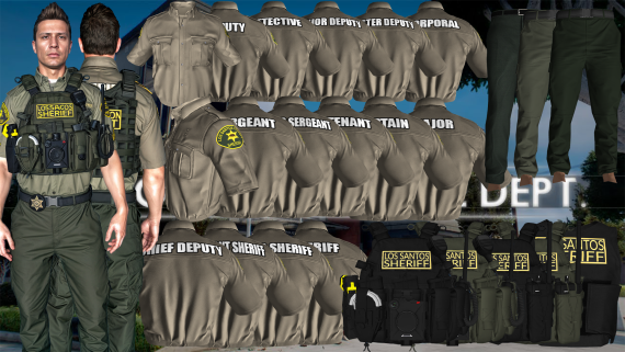 LSSD Short Shirts v2 [M+F]