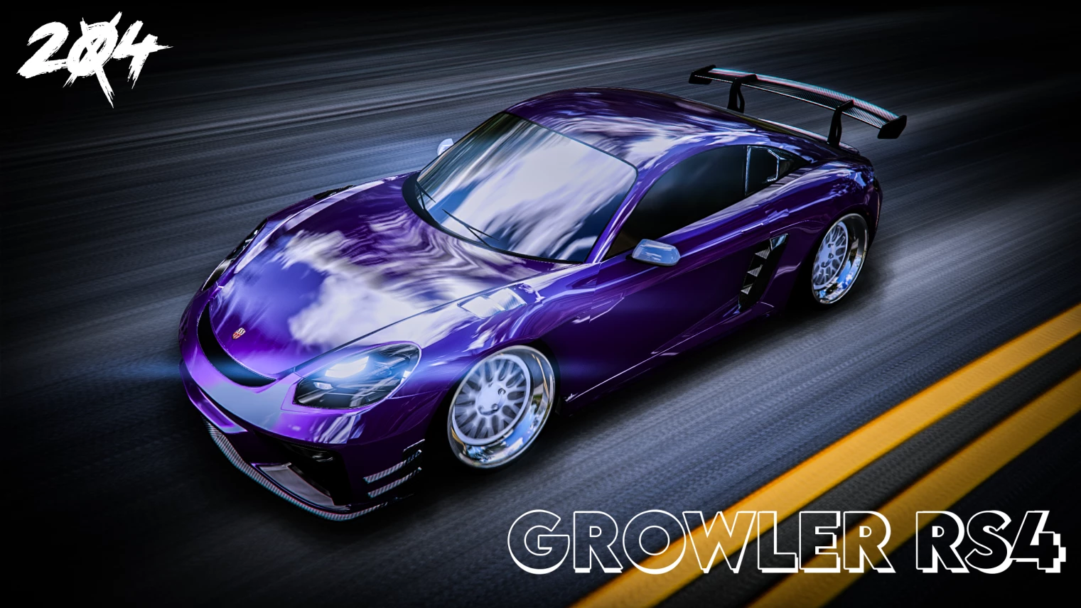 204s Growler RS4 with SplitTronic Exhaust System