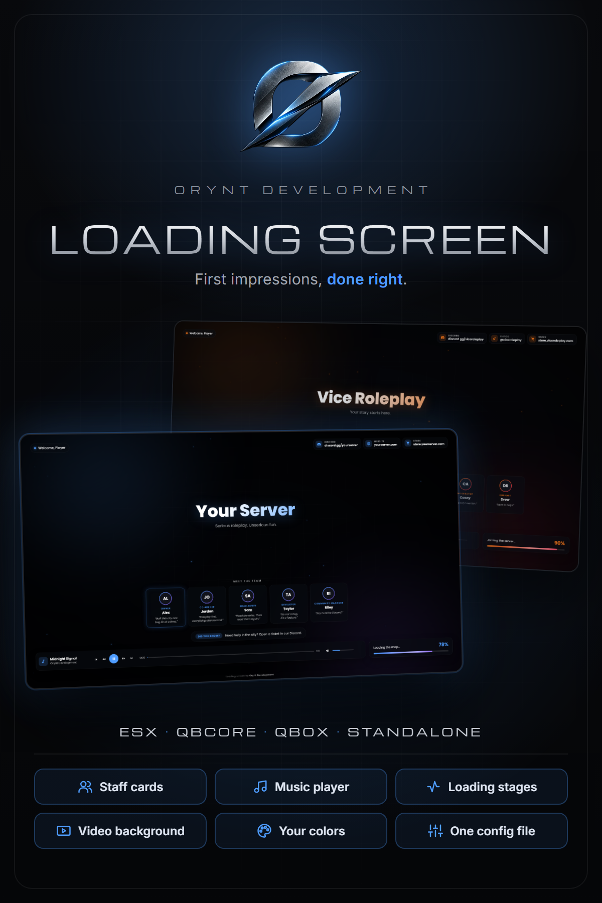Orynt Loading Screen