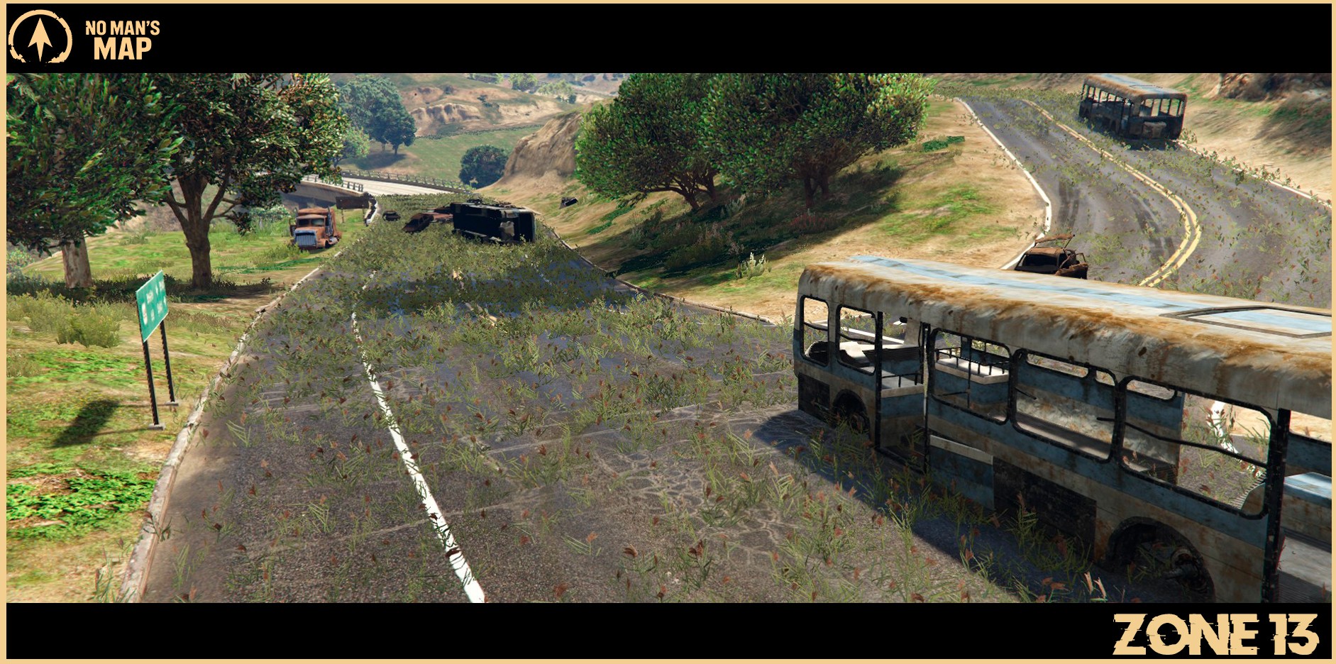 No Man’s Map · Zone 13 / Apocalypse