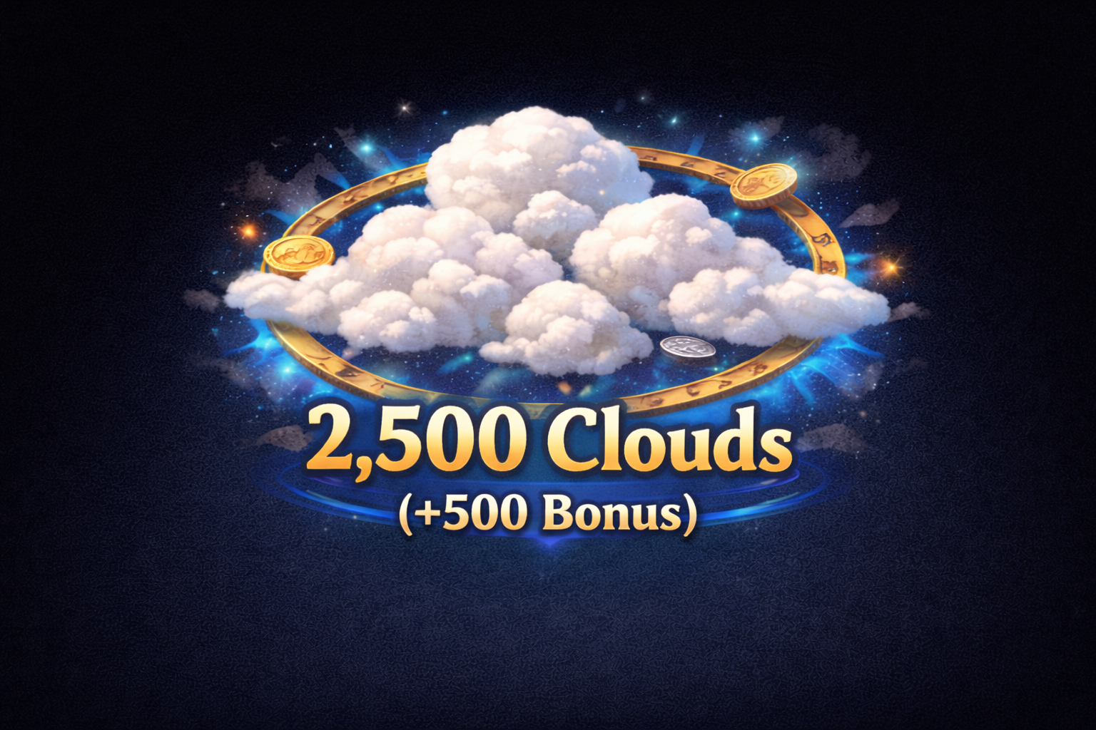 Clouds 2000 + 500 Bonus