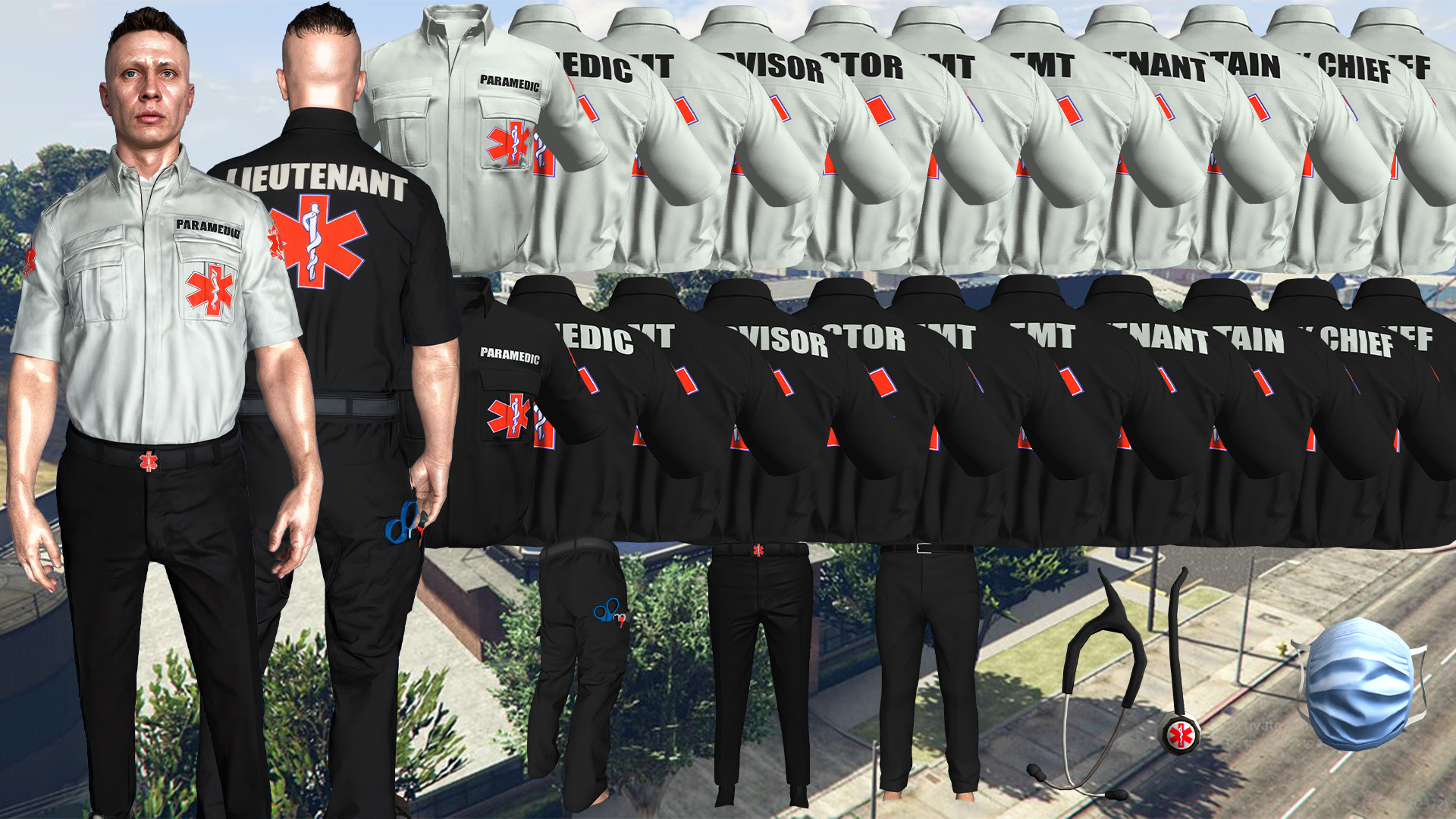 EMS Short Sleeve Shirts  [Male and Female]