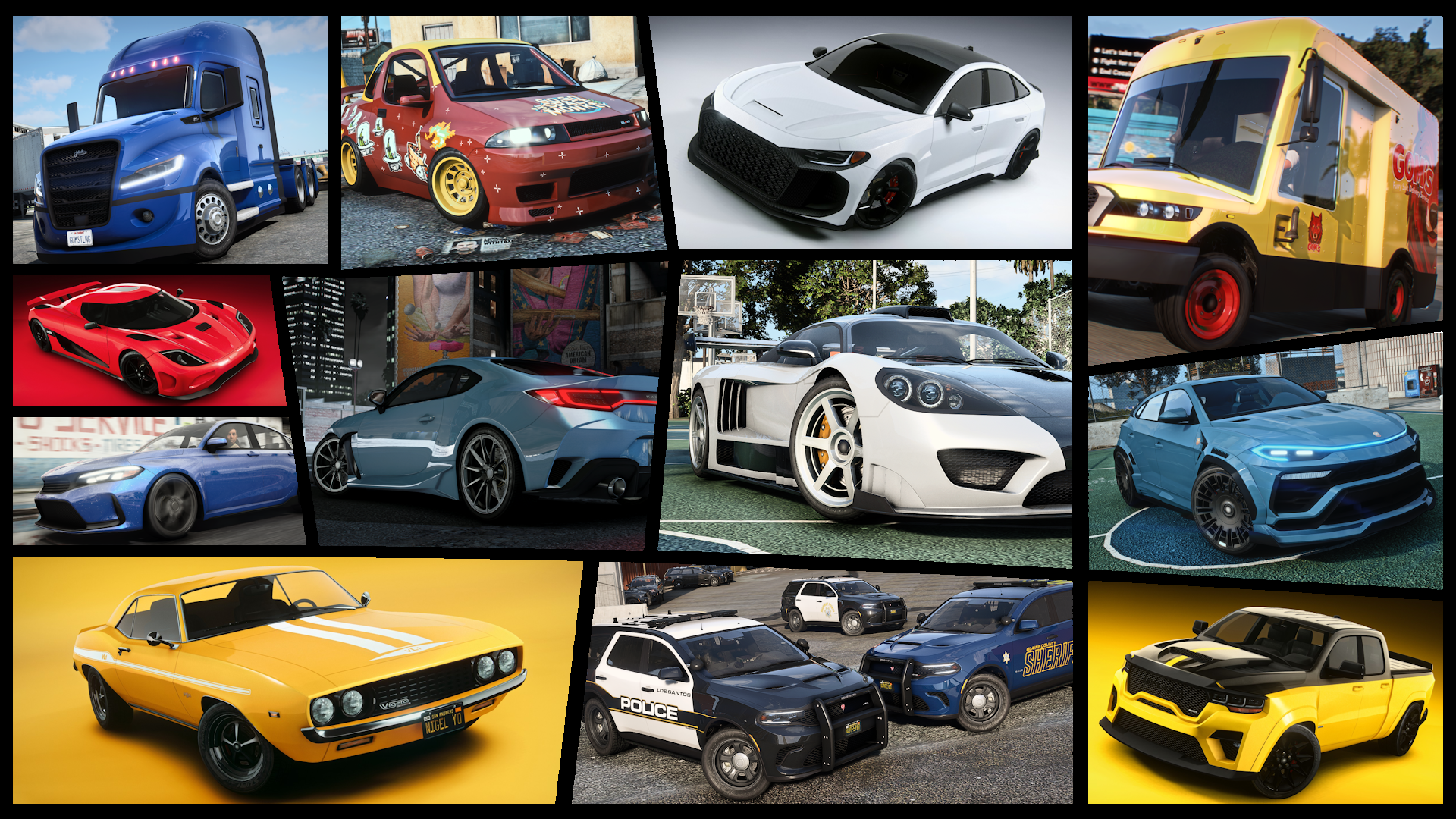 Taste of it All Bundle (15 Scratch Made Vehicles)