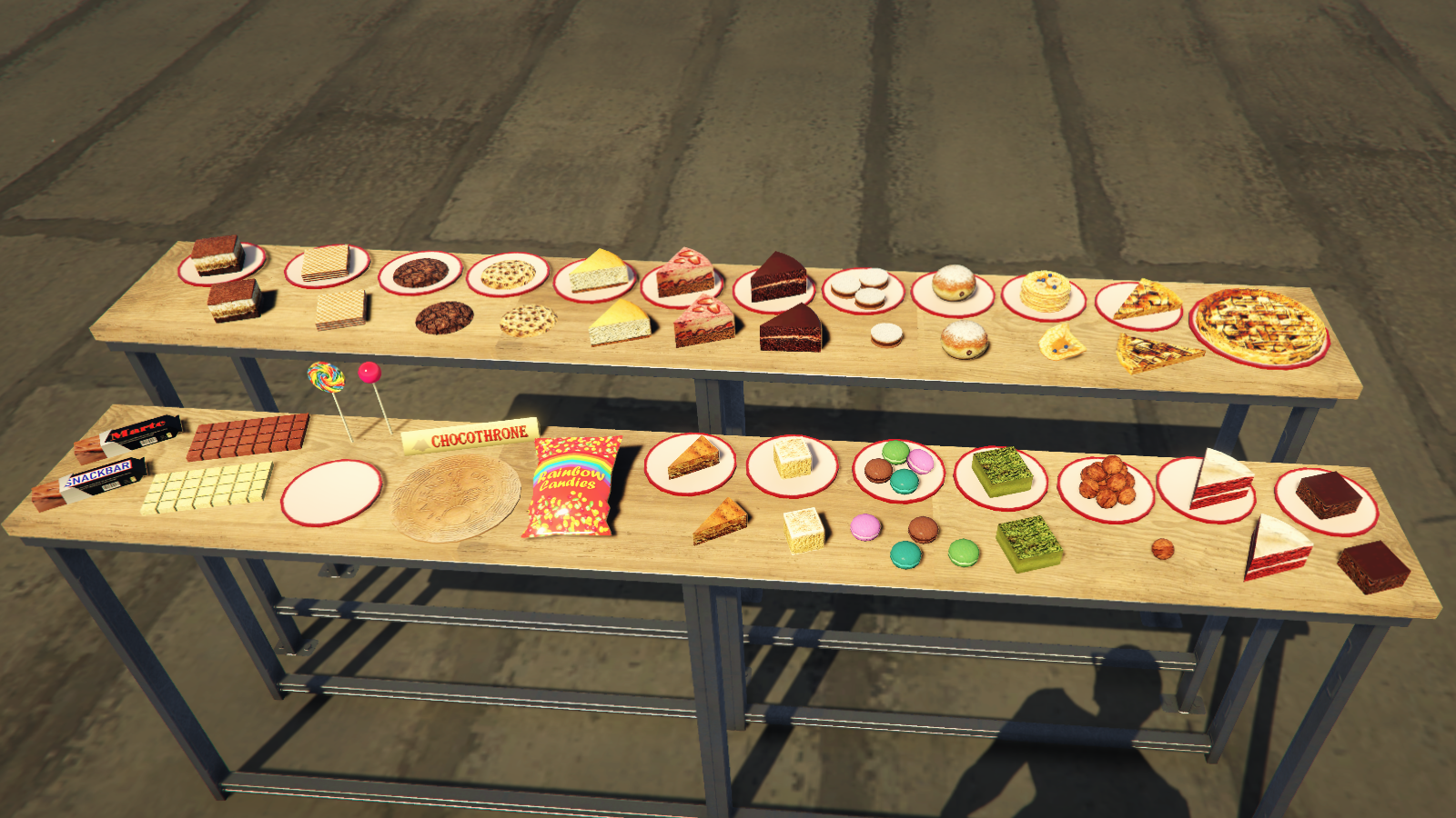 Sugary food