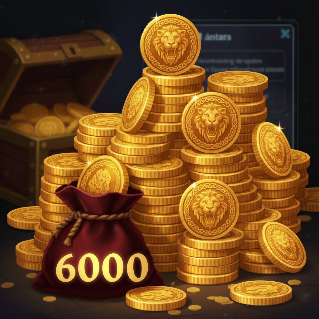 6,000 Coins