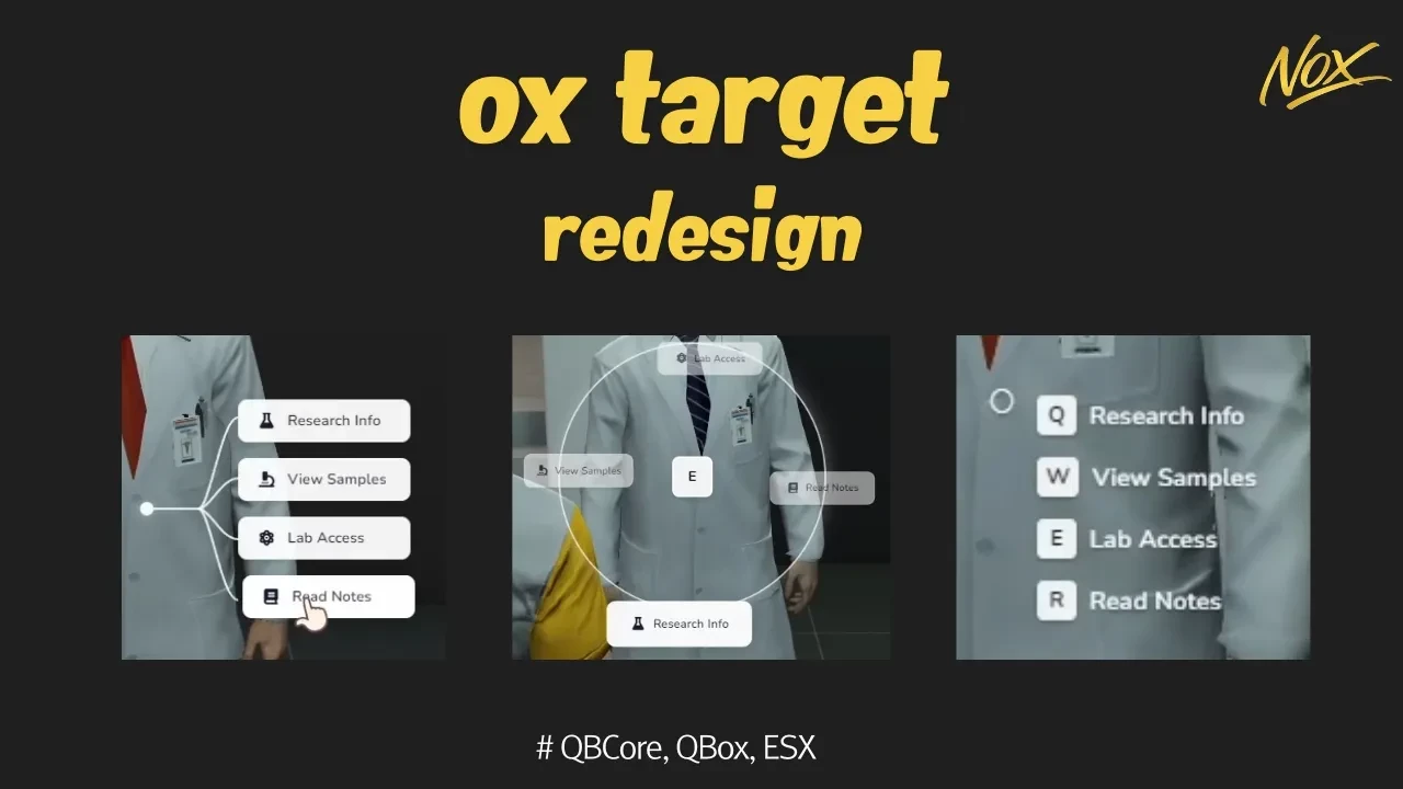 ox redesign (lib + target)