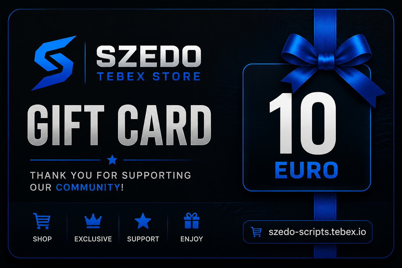 €10 - Gift Card