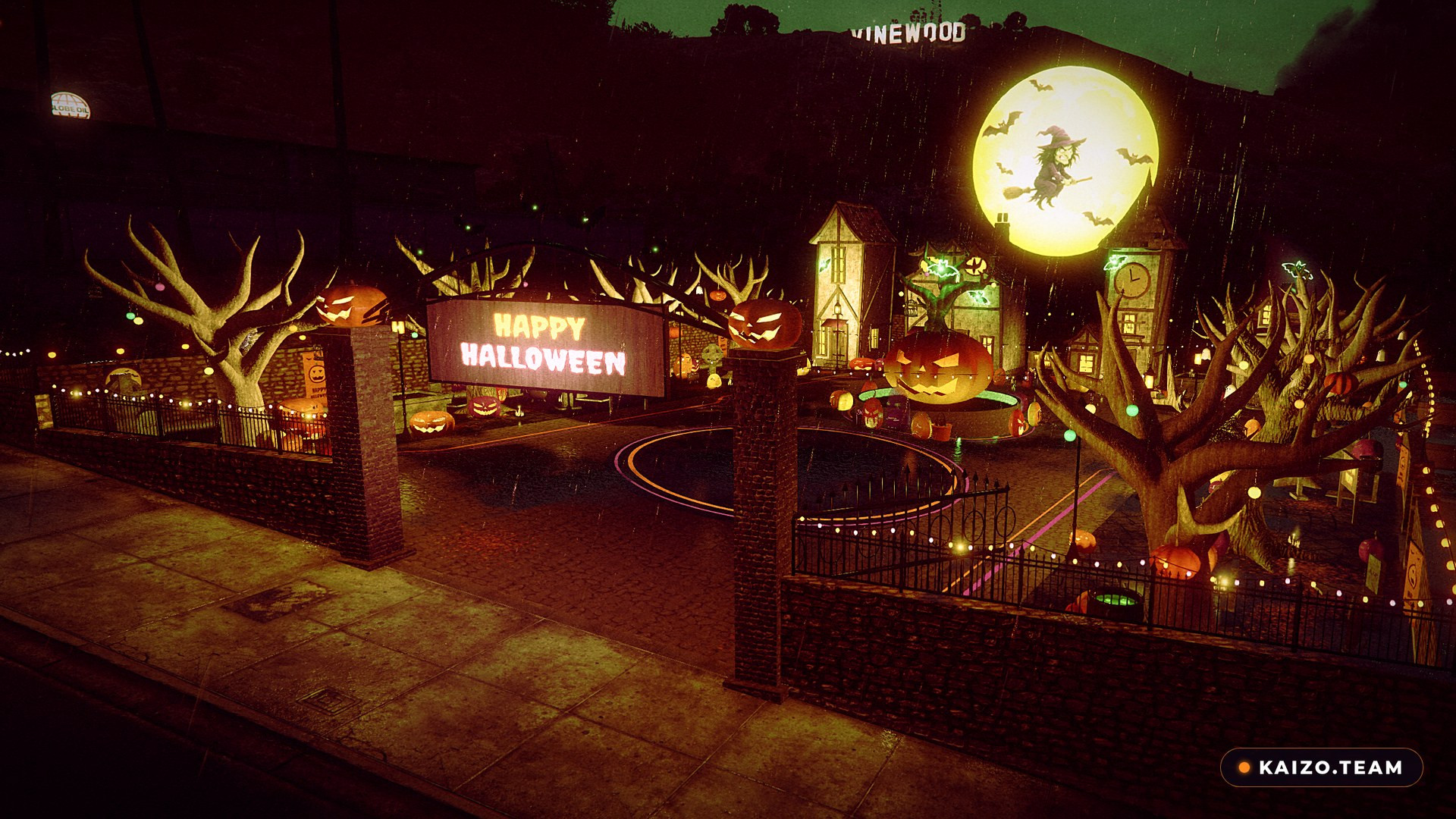 FiveM Halloween Spawn Point Map — Pumpkin Plaza