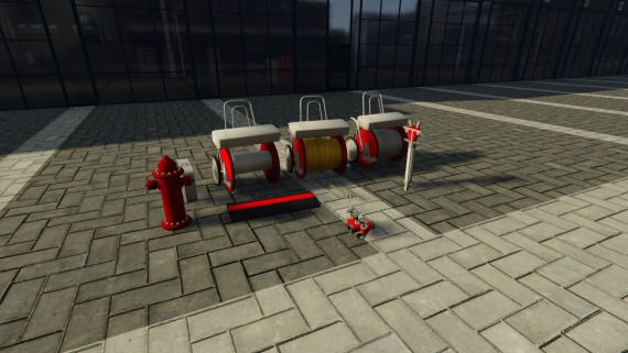 Code & Poly Wasserversorgung-Props