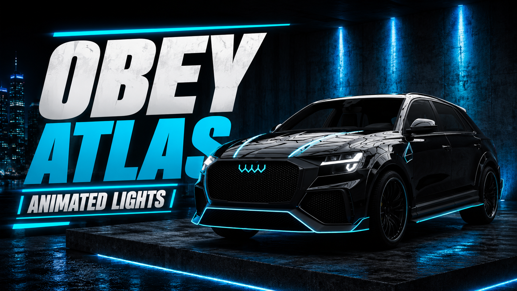 Obey Atlas Animated Lights