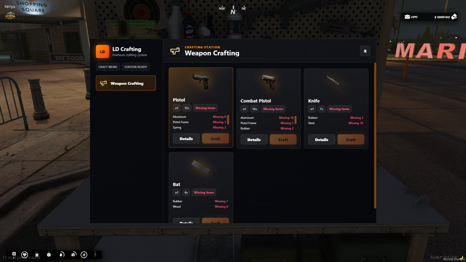 LD Crafting - Premium FiveM Crafting System