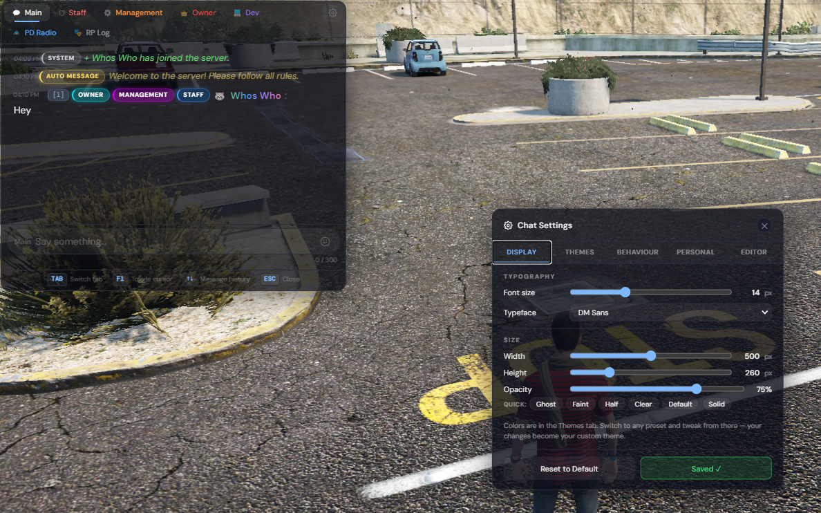 Chat Script
