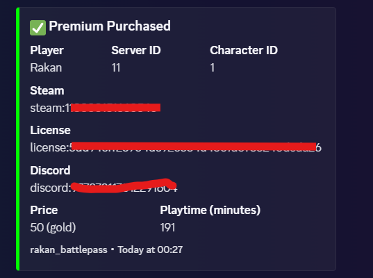 Advanced Battlepass System