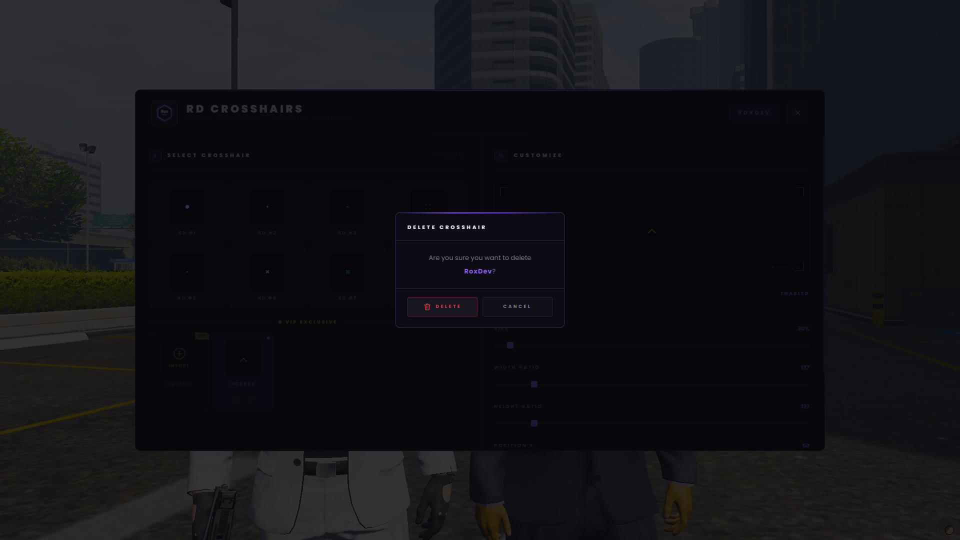 RD Crosshairs  v1.0 - Advanced Crosshair System