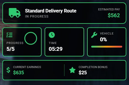 Parcel Delivery Job for QBox